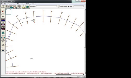 "Hec-Ras layout from Zeon Viewer"