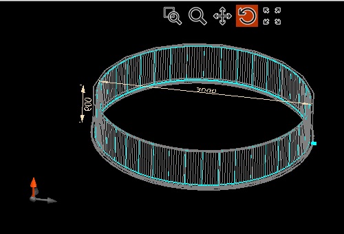 "xStorm OSD 3D view"