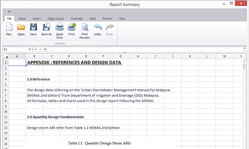 "ZeonStorm-EXCEL like comprehessive reporting"